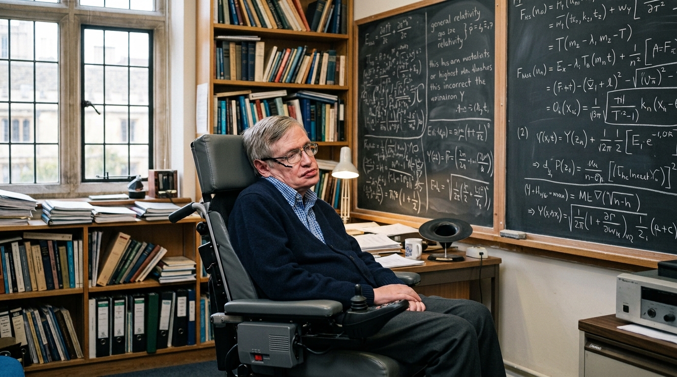 Citação do dia de Stephen Hawking, físico teórico e cosmólogo: “O maior inimigo do conhecimento não é a ignorância, é a ilusão do conhecimento.”