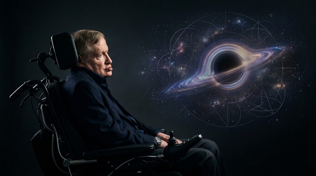 Stephen Hawking, cientista, sobre a criatividade: “As pessoas tranquilas e silenciosas são aquelas que têm as mentes mais fortes e barulhentas.”