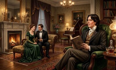 Oscar Wilde e sua visão sobre o amor: “Um homem pode viver feliz com qualquer mulher, desde que não a ame.” Uma reflexão irônica sobre paixão, vulnerabilidade e felicidade