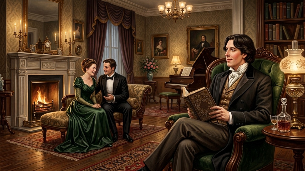 Oscar Wilde e sua visão sobre o amor: “Um homem pode viver feliz com qualquer mulher, desde que não a ame.” Uma reflexão irônica sobre paixão, vulnerabilidade e felicidade