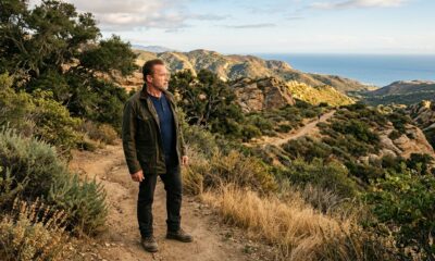 Arnold Schwarzenegger doou 16 hectares de seu rancho na Califórnia para salvar um ecossistema único e ampliar uma famosa trilha