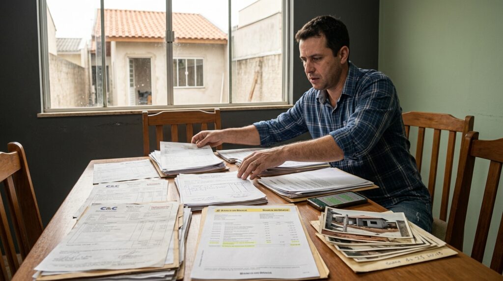 Genro construiu uma casa no fundo do terreno dos sogros e morou lá por 14 anos, e agora, após o divórcio, alega ter direito sobre a construção, já que gastou o próprio dinheiro na obra com autorização verbal