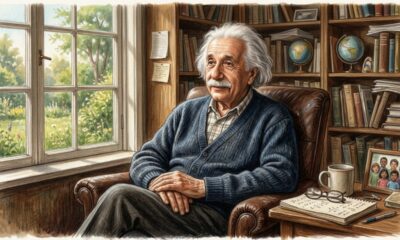 Albert Einstein sobre uma vida com sentido: “Uma pessoa começa a viver quando consegue viver fora de si mesma.” Uma mensagem sobre sair do próprio mundo e olhar para os outros