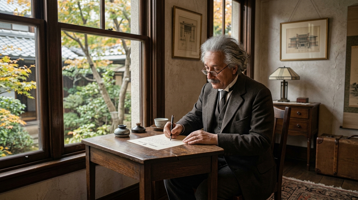 A frase do dia de hoje, segunda-feira, 28 de setembro: “Uma vida humilde e tranquila traz mais felicidade do que a perseguição do sucesso”, Albert Einstein.