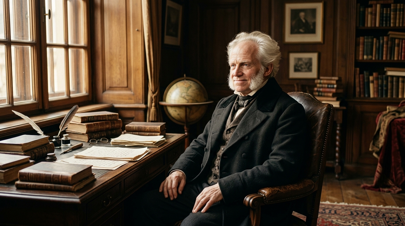 A frase do dia hoje, terça-feira, 22 de setembro: “O homem que é alegre e jovial tem sempre uma boa razão para ser: precisamente, a de ser”, Arthur Schopenhauer