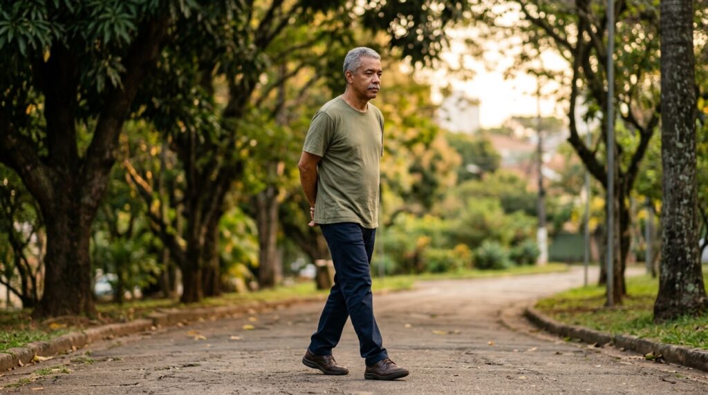 O que significa andar com as mãos atrás das costas, segundo a psicologia