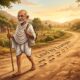 Mahatma Gandhi: "Seja a mudança que você deseja ver no mundo."