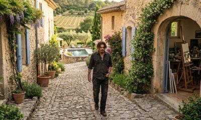 Em 2001, Johnny Depp comprou um village francês de 15 hectares, gastou 10 milhões de dólares em reformas para criar piscinas, estúdios de arte e uma adega temática de piratas.