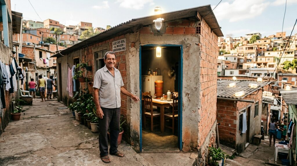 Colocar uma garrafa de plástico cheia de água no telhado: para que serve e por que é usada em mais de 30 países.
