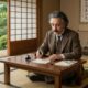 Frase de Albert Einstein: “Uma vida humilde e tranquila traz mais felicidade do que a busca pelo sucesso.” Uma reflexão sobre por que viver bem pode valer mais do que acumular conquistas