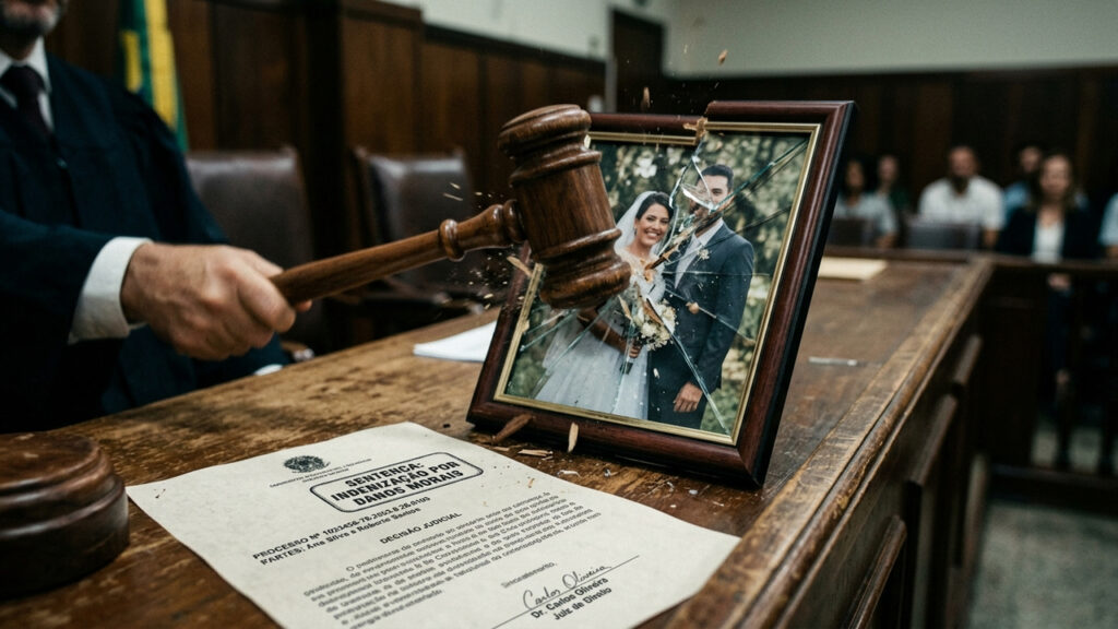 Noiva descobre traição no dia do casamento, cancela festa de R$ 100 mil e noivo infiel é condenado a pagar todo o prejuízo e danos morais