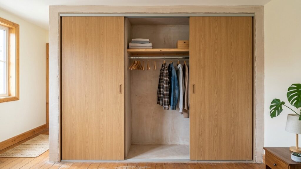 Quanto custa construir um guarda-roupa de cimento no quarto e por que essa solução pode sair mais barata do que comprar um móvel tradicional