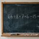 Quem lembra da matemática da escola resolve em segundos: 64 ÷ 8 + 7 × 6 − 15