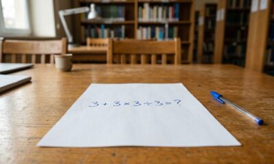 Poucos conseguem fazer de cabeça sem errar: 3 + 3 × 3 ÷ 3