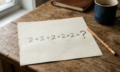 Só os mais rápidos conseguem acertar 2 + 2 ÷ 2 + 2 × 2 logo na primeira tentativa