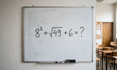 Desafio nostálgico: quem estudou nos anos 90 consegue resolver 8² − √49 + 6