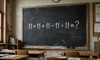 Só os mais rápidos conseguem acertar 11 × 11 + 11 - 11 ÷ 11 logo na primeira tentativa