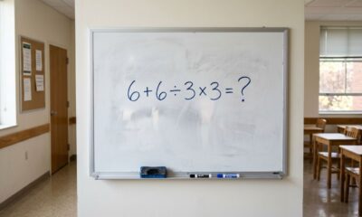 Parece uma conta básica, mas muita gente esquece uma regra: 6 + 6 ÷ 3 × 3
