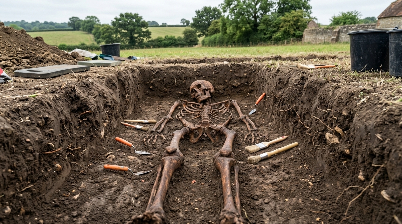 DNA de 78 esqueletos encontrados na Inglaterra revelou que camponeses mantiveram suas raízes mesmo após a conquista normanda de 1066