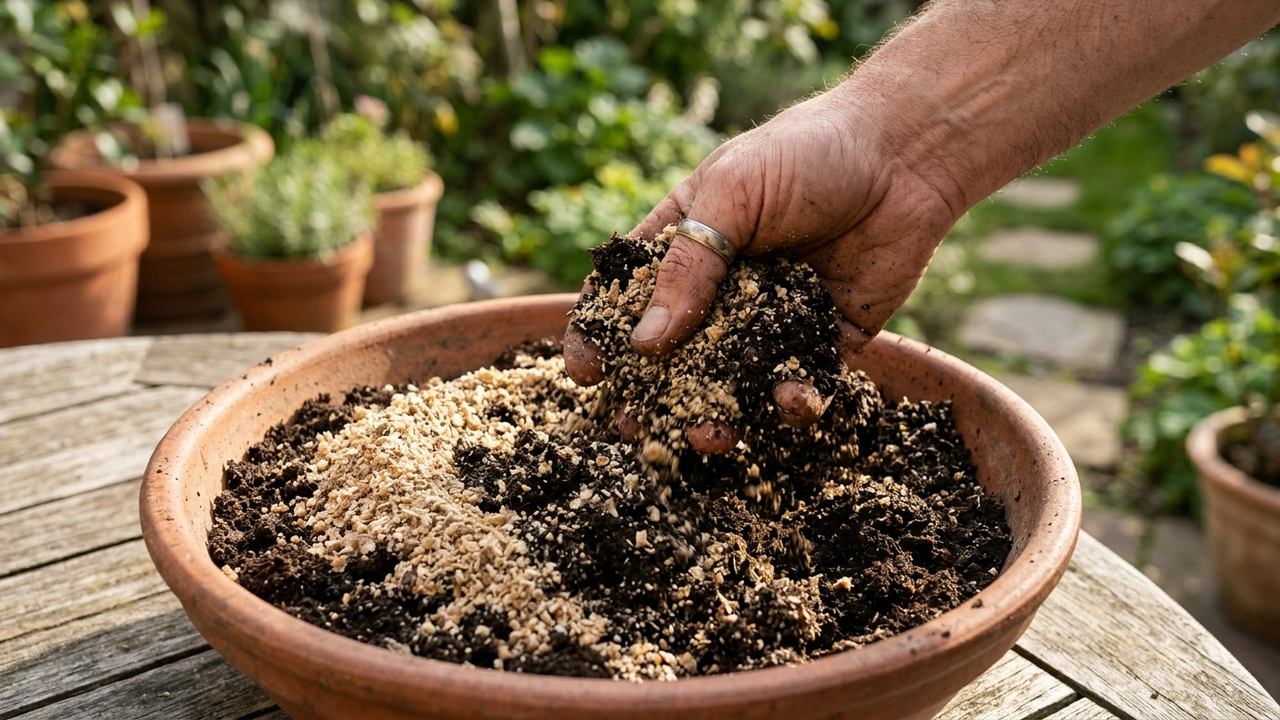 Pó de sabugo de milho seco no substrato: a alternativa ecológica e barata para substituir a perlita e deixar a terra do vaso leve e aerada