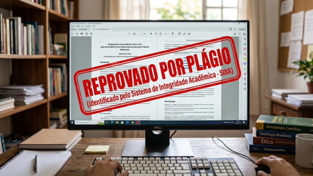 Universitário copia 80% do TCC de artigo na internet, é reprovado pela banca e faculdade registra queixa-crime na polícia por plágio