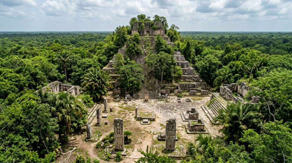 Arqueólogos descobrem uma cidade maia intacta, escondida por mais de mil anos na selva de Calakmul
