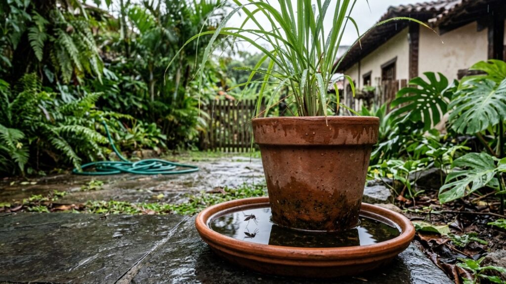 Especialistas alertam: “Plantar citronela ao redor da varanda não basta para afastar mosquitos; estes 3 pontos do quintal fazem muito mais diferença no controle”