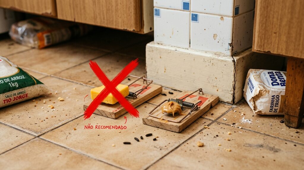 Usar queijo em ratoeiras é perda de tempo. Proprietários de casas de campo experientes substituíram o queijo por um único ingrediente e os ratos são capturados em menos de uma hora