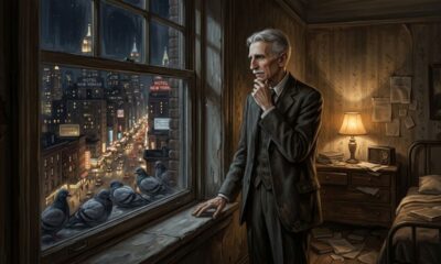 Nikola Tesla e a Engenharia Eletromagnética, em reflexão sobre os mistérios: "Mas o instinto é algo que transcende o conhecimento. Temos, sem dúvida, certas fibras mais sutis que nos permitem perceber verdades quando a dedução lógica, ou qualquer outro esforço voluntário do cérebro, é inútil."