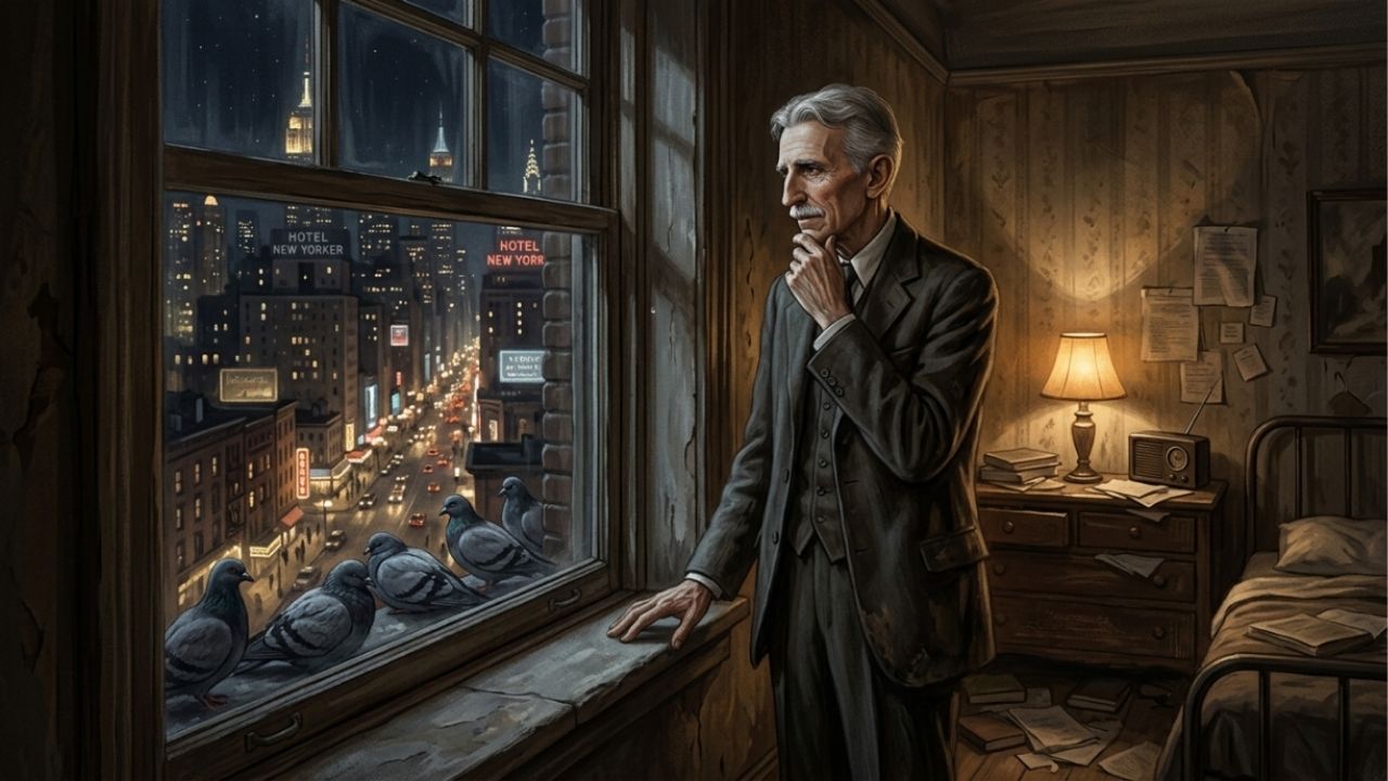 Nikola Tesla e a Engenharia Eletromagnética, em reflexão sobre os mistérios: "Mas o instinto é algo que transcende o conhecimento. Temos, sem dúvida, certas fibras mais sutis que nos permitem perceber verdades quando a dedução lógica, ou qualquer outro esforço voluntário do cérebro, é inútil."