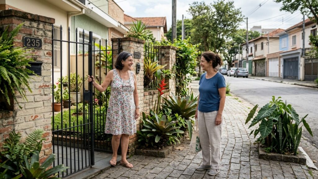 Especialistas em psicologia afirmam que quem costuma cumprimentar os vizinhos ajuda a criar confiança, diminuir a sensação de isolamento e fortalecer a comunidade