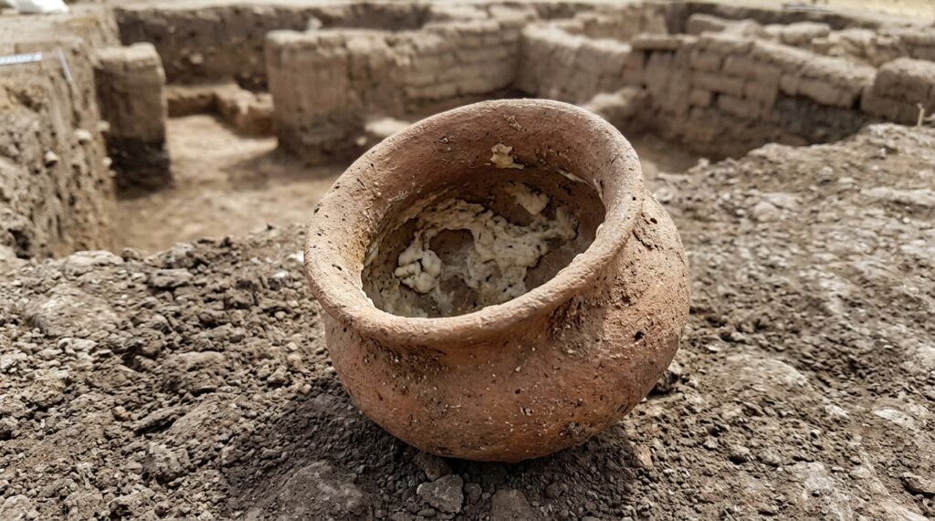Resíduos encontrados em vasos de 8.000 anos revelaram o que agricultores do Neolítico comiam
