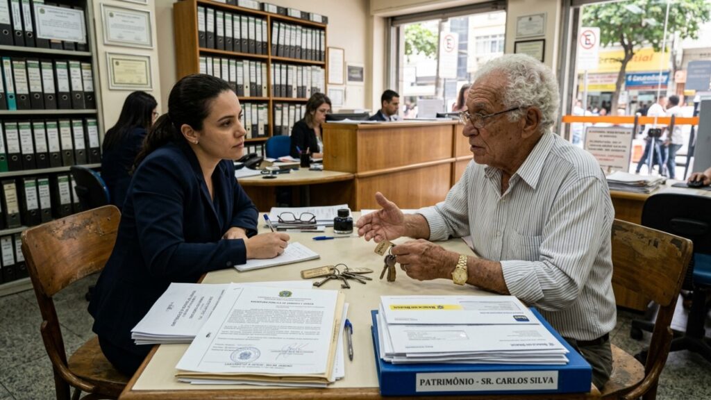 Cartórios fazem alerta para todos os idosos que possuem imóveis, investimentos e outros bens registrados