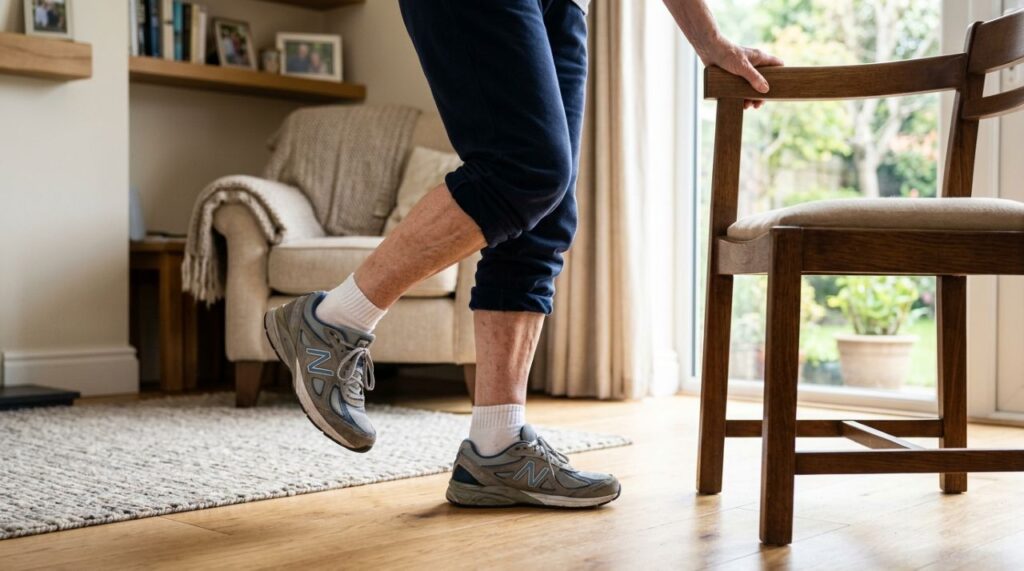 Um exercício simples feito por poucos segundos pode ajudar a treinar equilíbrio depois dos 60 e ainda cabe na rotina de quem não gosta de academia