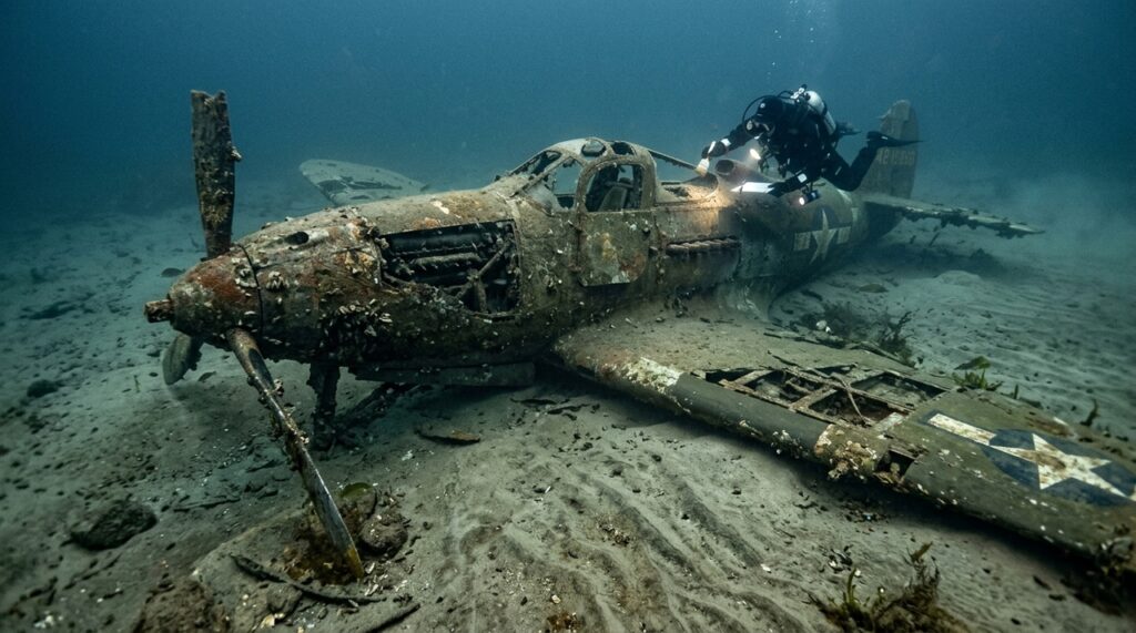 Aviões militares americanos perdidos durante treinamentos na Segunda Guerra Mundial foram encontrados décadas depois e o que os destroços revelaram