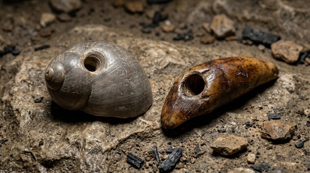 Arqueólogos encontram caverna que guarda 271 adornos de milhares de anos que revelam como antigos grupos humanos construíam sua identidade