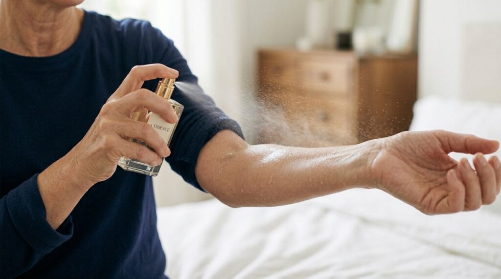 Depois dos 50, passar perfume neste ponto do corpo pode fazer a fragrância desaparecer mais rápido e reduzir a duração do aroma ao longo do dia