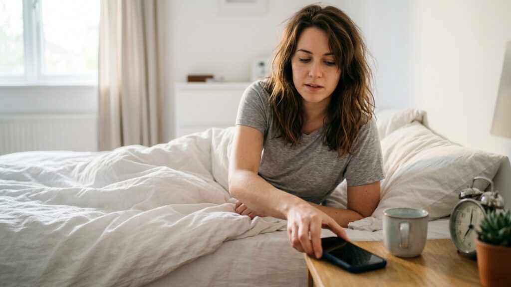 Especialistas em psicologia concordam: “Quem confere o celular logo depois de acordar pode não estar apenas vendo as horas, mas procurando rapidamente sinais do que aconteceu enquanto dormia”
