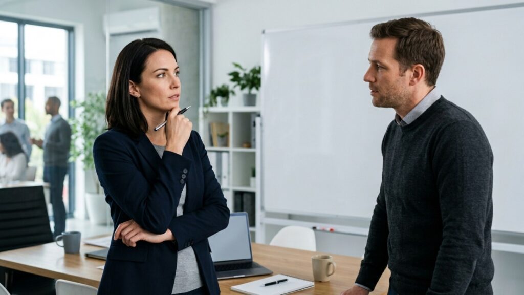 A psicologia sugere que pessoas que desviam o olhar enquanto conversam podem não ser tímidas, mas estar buscando palavras e processando melhor a resposta