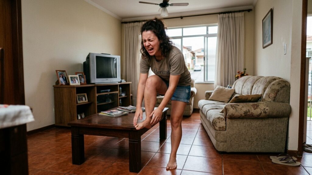 A psicologia explica por que dizemos “ai” quando nos machucamos, mesmo sem ninguém por perto, e como essa reação automática pode ajudar o cérebro a lidar com a dor