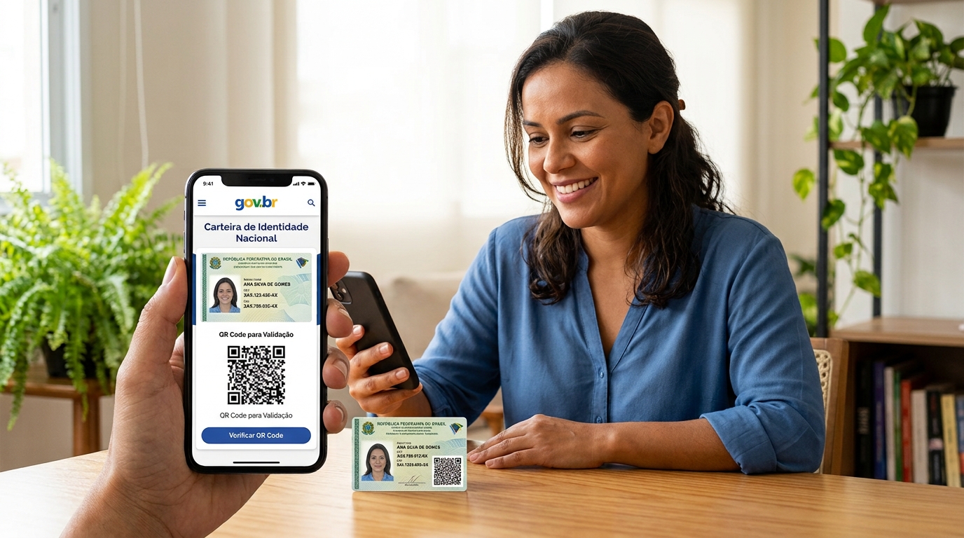 Como emitir a nova carteira de identidade pelo celular e sem sair de casa