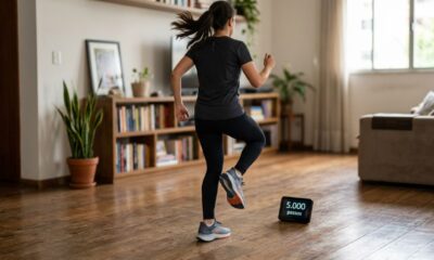 Sem esteira e sem academia: treino de 5 mil passos transforma a caminhada em exercício dentro de casa