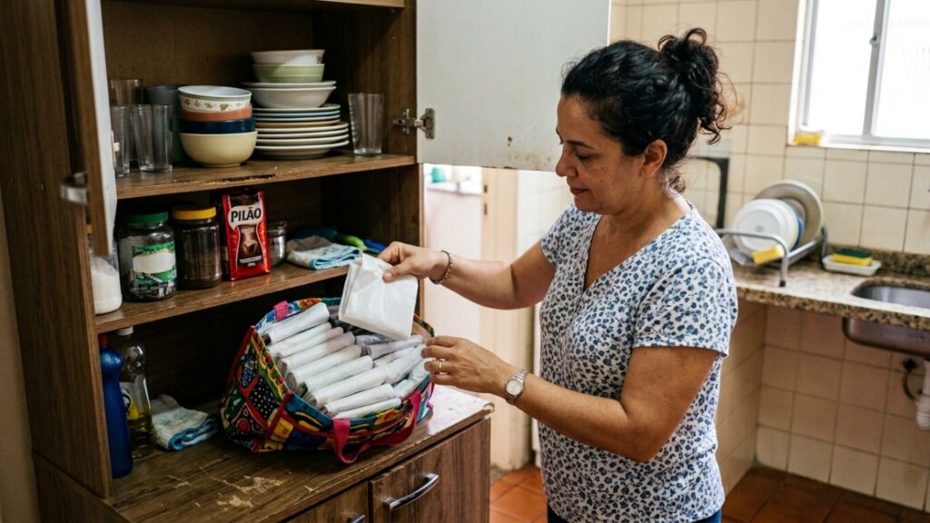 Especialistas em psicologia concordam: “Quem guarda sacolas dentro de outra sacola pode não estar apenas economizando, mas mantendo uma sensação simples de utilidade, organização e controle”