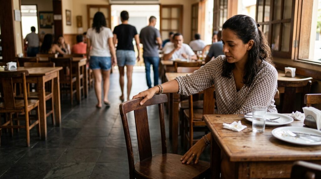 Quem sempre empurra a cadeira de volta para a mesa pode não estar só sendo gentil, mas demonstrando cuidado com o espaço compartilhado, segundo a psicologia