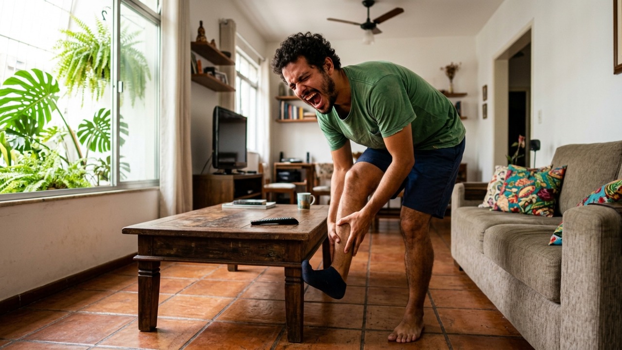A psicologia explica por que dizemos “ai” quando nos machucamos, mesmo sem ninguém por perto, e como essa reação automática pode ajudar o cérebro a lidar com a dor