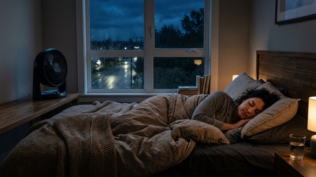 Segundo a psicologia, dormir com o ventilador ligado sem estar calor pode ser menos sobre ventilação e mais sobre a sensação de conforto criada por um som previsível durante a noite