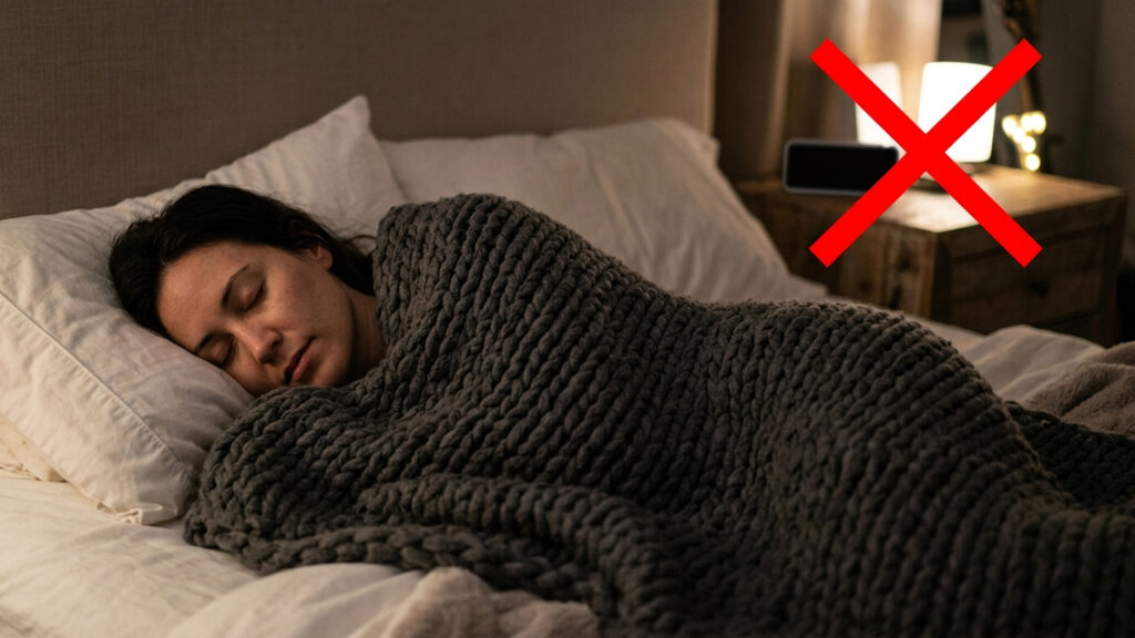 Adeus noites de insônia e pernas inquietas: como o cobertor ponderado de 5kg reduz o estresse noturno e proporciona relaxamento profundo