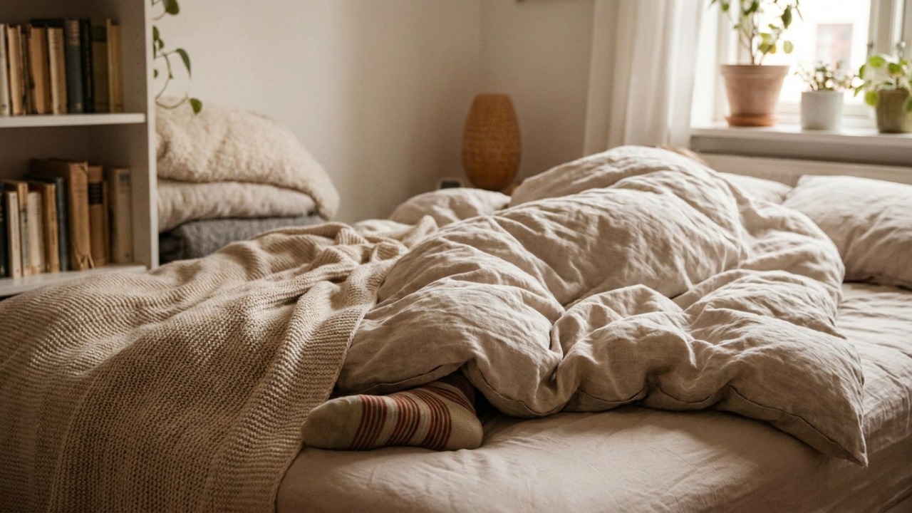 Especialistas em psicologia afirmam que dormir com um pé descoberto pode não ser apenas mania, mas um hábito ligado à forma como o corpo regula conforto durante o sono