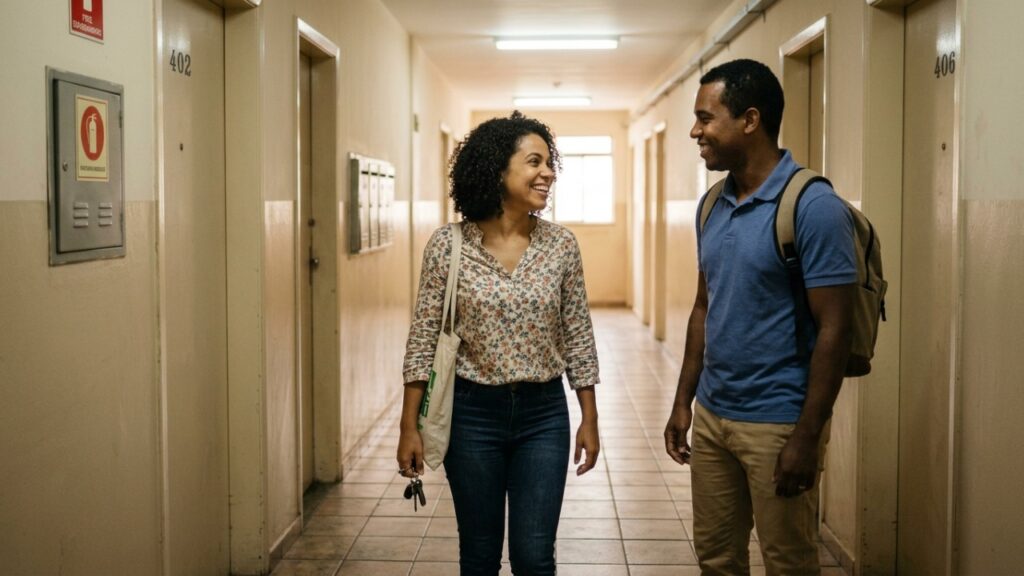 A psicologia sugere que sorrir automaticamente ao cumprimentar alguém pode não significar que você está feliz, mas funcionar como um sinal social de aproximação