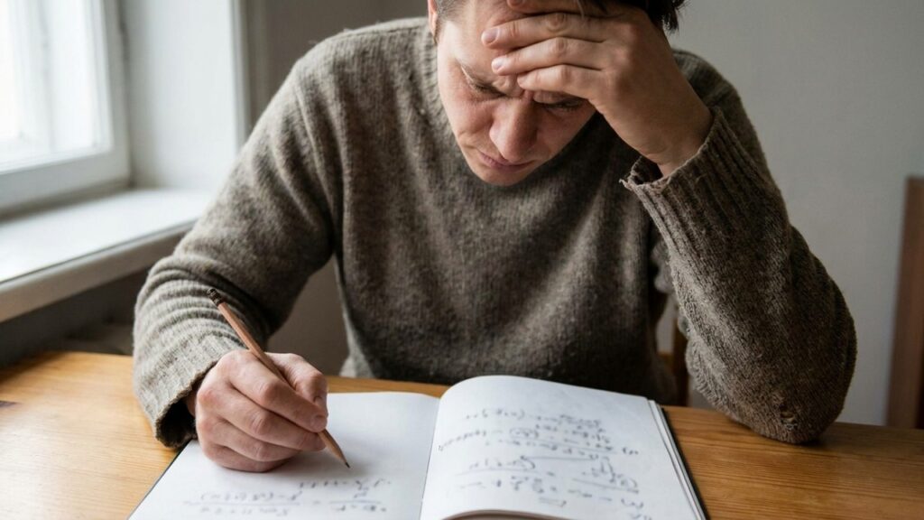 A psicologia explica que passar a mão no rosto enquanto tenta resolver um problema pode não ser cansaço, mas um comportamento ligado à concentração